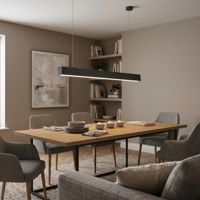 Suspensions sur mesure : comment créer des lignes lumineuses suspendues avec des profilés LED - Fabriquer sa suspension LED | Fenix Profiles