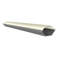 PC72 COVER | HALF-ROUND | 10M | OPAL SATIN | 65% TL | V1 | IN PE-BAG