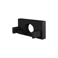 CAP-A1 Endcap | with hole | black