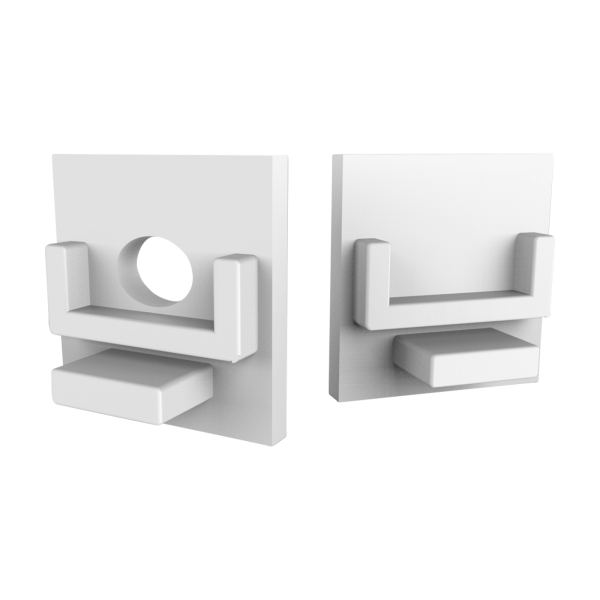 CAP-A2 Endcap | without hole | white