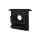 CAP-A2F Endcap | with hole | black