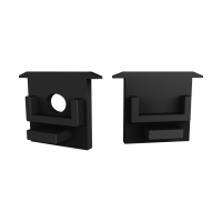 CAP-A2F Endcap | without hole | black