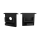 CAP-A2F Endcap | without hole | black