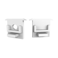 CAP-A2F Endcap | without hole | white