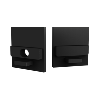 CAP-N2 Endcap | without hole | black