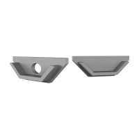 CAP-V1 Endkappe | ohne Loch | aluminium-silber