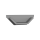 CAP-V1 Endkappe | ohne Loch | aluminium-silber