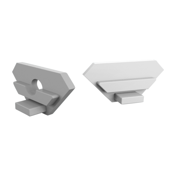 CAP-V2 Endcap | without hole | white
