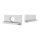 CAP-NLN1 Embout | sans trou | blanc