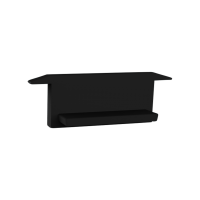 CAP-NLN1F Endcap | without hole | black
