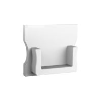 CAP-NLN2 Embout | sans trou | blanc