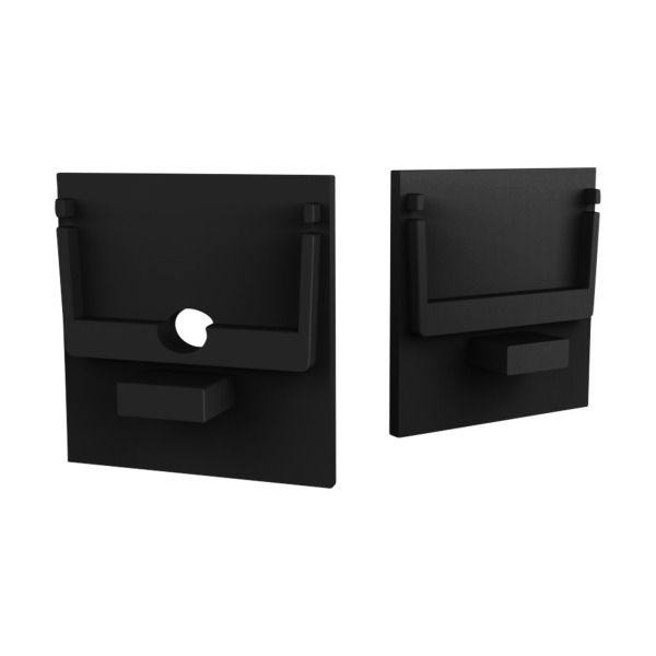 CAP-N4 Endcap | without hole | black