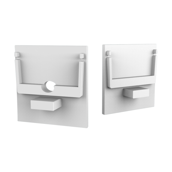 CAP-N4 Endcap | without hole | white