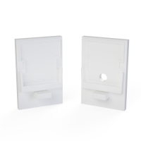 CAP-N4 Endcap | HIGH | without hole | white