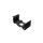 SPS-NLN Mounting Clip SpringSteel | black