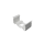 SPS-NLN Mounting Clip SpringSteel | white