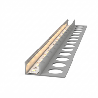 EXO-F0 FLIESSEN PROFIL | 2M | ALUMINIUM ELOXIERT | LED...