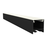 EXO-N2 AUFBAU PROFIL | 3M | SCHWARZ RAL9005 | LED MAX.6MM...