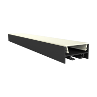 EXO-N3 AUFBAU PROFIL | 2M | SCHWARZ RAL9005 | LED...