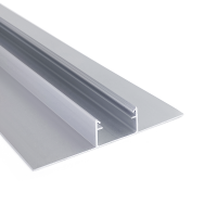 EXO-T3 PROFILÉ PLÂTRE/PLACO | 2M | ALUMINIUM ANODISÉ | LED MAX.16MM | PLAT