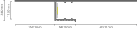 EXO-T4 TROCKENBAU PROFIL | 2M | WEISS RAL9016 | LED...