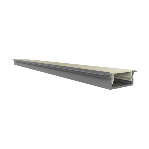 EXO-NLN1F EINBAU PROFIL | 2M | LED MAX.14MM | ULTRAFLAT+WINGS
