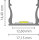 EXO-NLN2 PROFILÉ EN SAILLIE  | LED MAX.12MM | ÉTROIT