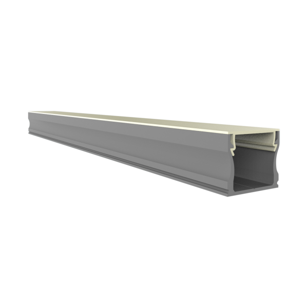 EXO-NLN2 SURFACE PROFILE | 2M | ALUMINUM ANNODIZED | LED MAX.12MM | NARROW