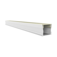 EXO-NLN2 AUFBAU PROFIL | 2M | WEISS RAL9016 | LED...