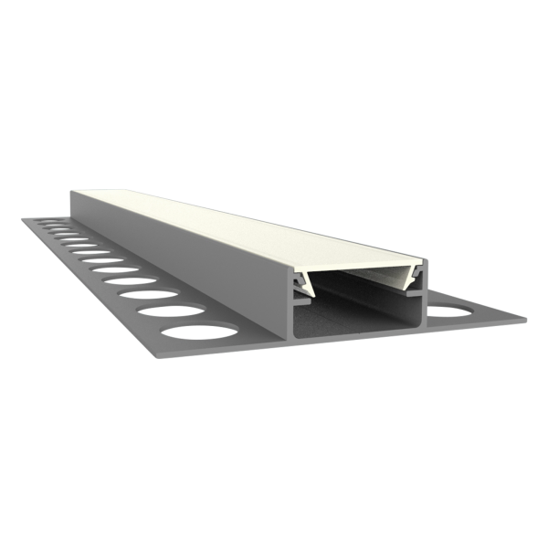 Exo-F1_16 ALU ELOXIERT (3m) | LED Fliesen-Mittelprofil | LED max.16mm | narrow