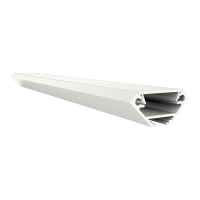 EXO-V2 ECK PROFIL | 3M | WEISS RAL9016 | LED MAX.14MM |...