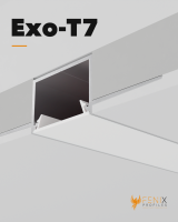 EXO-T7 TROCKENBAU PROFIL | LED MAX.16MM | WINGS